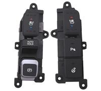 Handbrake Parking Switch Replacement for Hyundai For Santa For Fe 2013-2016 2pcs Car Electronic Handbrake For Seat Ventilation Heating Button Switch Assembly