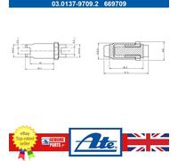 Handbrake Shoes Accessory Kit For VW CRAFTER 16-24 GRAND 19- 2N0698545 22MM