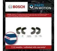 BOSCH 0 986 487 611 Handbrake shoes
