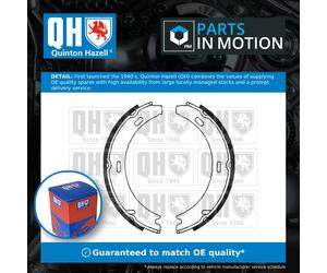 Handbrake Shoes Set BS818 Quinton Hazell Parking 1244200220 1244200320 Quality