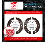 Handbrake Shoes Set fits BMW Z3 M E36 3.2 97 to 03 Parking 34411100567 Febi New
