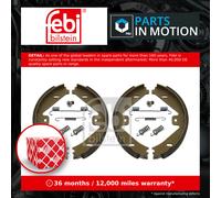 FEBI BILSTEIN 39715 Brake Shoe Set, parking brake for MERCEDES-BENZ,MERCEDES-BEN