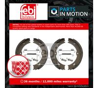 Handbrake Shoes Set fits MERCEDES SPRINTER 906 2.2D 2006 on Parking A9064200320