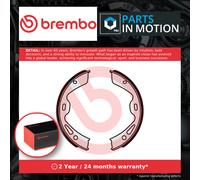 Handbrake Shoes Set fits PORSCHE 918 SPYDER 4.6 2013 on Parking Brembo 298698533