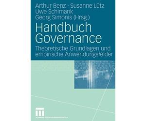 Handbuch Governance by Benz, Arthur New 9783531147482 Fast Free Shipping<-