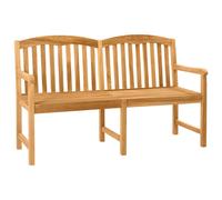 vidaXL Handcarved Rose Bench 180.5 x 60 x 96 cm Solid Teak Wood