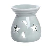 Handcraft Ceramic Star And Moon Incenses Burners Essential Oil Burners For Aromatherapies Meditations Home Decors Artistic Homes Decors