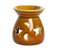 Handcraft Ceramic Star And Moon Incenses Burners Essential Oil Burners For Aromatherapies Meditations Home Decors Artistic Homes Decors