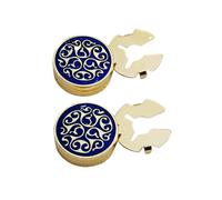 Handcraft Copper Cufflinks with Crystals Detail Ideal for Weddings and Event Stylish Men Jewelry Divisions