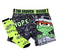 Handcraft Mens Underwear Funny Gifts for Men Chucky Cookie Monster Rick and Morty Scooby Doo Tom and Jerry Boxers for Men, Grey, M