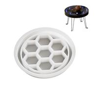 Handcraft Own Resin Art with Our Sturdy Silicone Mold Home Accessory for Creating Bespokes Circular Tabletop Decoration Epoxy Resin