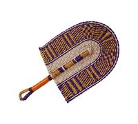 Handcraft Straw Fan,Summer Handheld Woven Straw Fan Handwoven Grass Fan Handmade Cooling Fan Nordic Hanging Wall Decorations For Home Bedroom Decor Small size