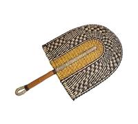 Handcraft Straw Fan,Summer Handheld Woven Straw Fan Handwoven Grass Fan Handmade Cooling Fan Nordic Hanging Wall Decorations For Home Bedroom Decor Large Size