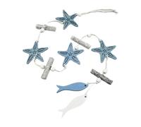 Handcraft Wooden Marine Decors Star Fish Sea Shell Sun Catcher Ornament For Living Room Bedroom Balcony Decoration Wood Hanging Decors