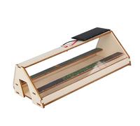 Handcraft Wooden Mars Plant Growth Chamber Science Experiment Model for Kids Educational Science Project School Physics Teaching Tool