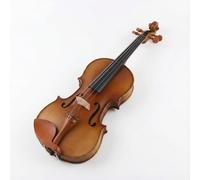 Handcrafted Acoustic Violin 4/4 - Premium Full Size Model with RealInlaid Purfling & Snow Spruce Wood - Professional Fiddle Outfit forOrchestra Students, Teens & Adults,1/4,Matte Antique