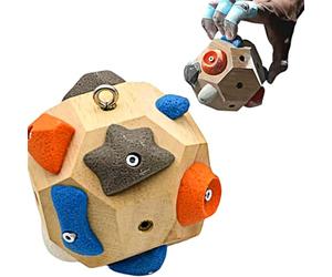 Handcrafted Bould Block, 3D Boulder Block Rock Climbing Training Balls, Portable Finger Strength Trainer for Rock Climbing, Boards for Finger Strenght in Rock Climbing and Bouldering
