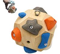 Handcrafted Boulder Block, 3D Rock Climbing Training Ball for Take It Out Anytime, Build Strength and Precision, Portable Holds for Grip Training, Hand-Held Rock Challenge Toy for Rock Climbers