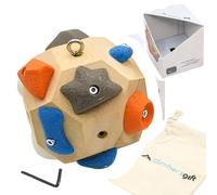 Handcrafted Boulder Block - Build Strength and Precision, 3D Boulder Block Rock Climbing Training Balls, Climbers Gift for Mountain Climbing Present