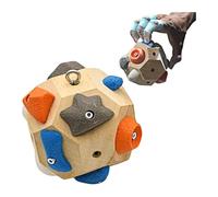 Handcrafted Boulder Block - Build Strength And Precision, 3D Rock Climbing Training Ball For Finger Strength, Finger Training Tool For Climbers, Rock Climbers Gift For Mountain Climbing Present
