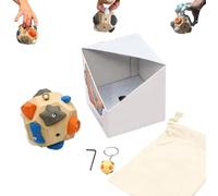 Handcrafted Boulder Block - Build Strength and Precision, 3D Rock Climbing Training Ball for Finger Strength,Hand-Held Rock Climbing Ball Challenge Toy, Rock Climbers Gift for Mountain Climbing Presen