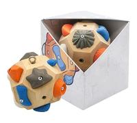 Handcrafted Boulder Block, Build Strength and Precision,Finger Training Tool for Climbers,Portable 3D Climbing Ball for Grip Strength Training,Wooden Climbing Balls,Gifts for Take It Out Anytime Rock