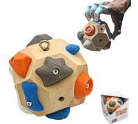 Handcrafted Boulder Block, Build Strength and Precision, Rock Climbing Holds and Climbing Holds, 3D Training Ball for Finger Strength, Portable Grip Workout, Gift for Rock Climbers (1Pcs)