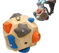 Handcrafted Boulder Blocks, 3D Finger Rock Climbing Ball Build Strength and Precision, Finger Training Tool for Climbers, Enhance Strength Accuracy