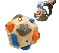 Handcrafted Boulder Blocks,Build Strength and Precision,Finger Training Tool for Climbers,Boulder Ball 3D Climbing Ball Rock Climbing Training Balls, Train Hand Strength, Gifts for Rock Climbers