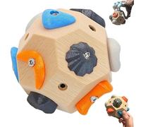 Handcrafted Boulder Rock Climbing Block - 3D Finger Strength Training Climbing Ball for Finger & Hand Strength, Build Strength and Precision, Boulder Climbing Gifts for Rock Climbers Men Women