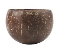 Handcrafted Coconut Bowl Cup Eco Friendly Brown(Polished)