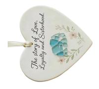 Handcrafted Crystal-Clear Christmas Tree Pendants - Unbreakable Sea Glass Decorations For Lasting Memories Weather Resistant Christmas Pendant