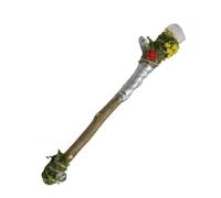 Handcrafted Crystal Wand: The Crystal Wand embellished with artificial