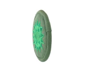 Handcrafted Embroidered Buddha Sound Bowl Mat 1 Piece Round Cushion for Meditation and Home Decor Unique Nepali Design Themes