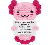 Handcrafted emotional support plush toys, suitable for women, girls, teenagers, and friends, birthday gifts, nurse Christmas stocking stuffers, Teacher's Day, and Easter essentials