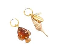 Handcrafted Fish Design Copper Earrings Light 9g For Casual Outfits And Beach Trendy Ear Accessories