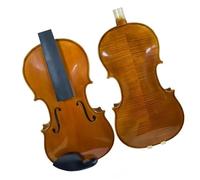 Handcrafted Full Size Wooden Violin Maple Spruce Ebony Standard Violin(1/16)