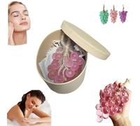 Handcrafted Grape Bunch Soap, Grape Soap on a Rope, Cold Process BathSoap, Handmade with Fresh Vine Essence, DIY Exquisite Home Decor and Gift Choice for Washing Hands and Fresh Air Men Women