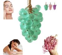 Handcrafted Grape Bunch Soap, Grape Soap on a Rope, Cold Process BathSoap, Handmade with Fresh Vine Essence, DIY Exquisite Home Decor and Gift Choice for Washing Hands and Fresh Air Men Women