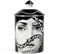 Handcrafted Italian Candle Holder - Modern Art Vase with Female Face Design, Aromatherapy Jar, Elegant Tabletop Décor Centerpiece for Home or Office. (Pretty Face)