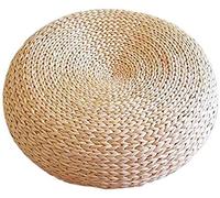 Handcrafted Japanese Sle EcoFriendly Footstool with Padded Knitted St Cush Versatile Floor Cush for Home Decor & Chair Seating