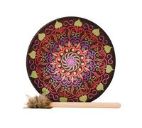Handcrafted Kids Hand Drums Wooden Frame Drum With Stick For Music Lovers Musical Instrument For Adults Shaman