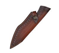 Handcrafted Leather Cover Providing Excellent Wear Resistance and Tear Strength Suitable for Safely Keeping Edges Double Layer Leather Cutter Cover