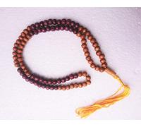 Handcrafted Light Weight Natural Wooden Rosary Worry Tassel Pendant Beads Muslims Islamic Tasbih Misbaha Tasbeeh Dhikr/Zikr Beads Various Sizes/Colours Available (100 Beads)