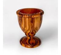 Handcrafted Olive Wood Egg Cup | Elegant Wooden Tableware | Rustic Natural Design for Breakfast and Table Decor | Olive Wood Kitchen Accessory | Perfect for Dining and Gifting