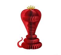 Handcrafted Origami Snake Year Ornament Simple Assembly for a Memorable Festivity (big)