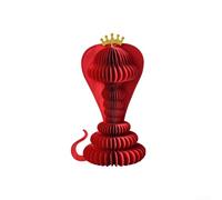 Handcrafted Origami Snake Year Ornament Simple Assembly for a Memorable Festivity (middle)