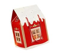Handcrafted Paper House Christmas Decoration for Parties Offices Celebration Elegant Cottage Gift Box Family Friendly Christmas Decoration