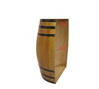 Handcrafted Reclaimed Solid Oak Wine Barrel Half-Barrel Lid & Barrel Bottom Wall-Mounted Decoration, Rustic Distressed for Winery Bar, Wedding Photography Props, Farmhouse Wall Art