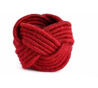 Handcrafted Red Jute Napkin Rings - Rustic Farmhouse Table Decor, Boho Woven Napkin Holder for Dining Table, Wedding & Party Decoration, Durable Natural Fiber Napkin Rings(Set of 8)
